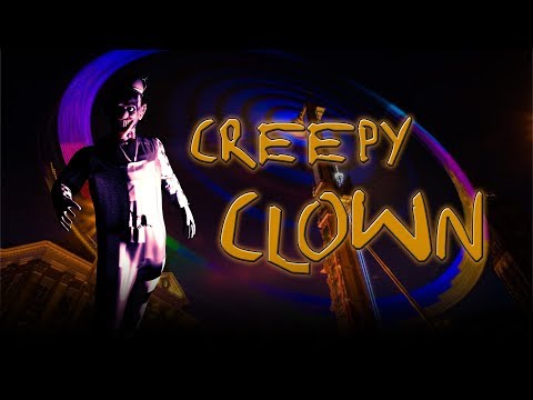Halloween Projections Creepy Clown
