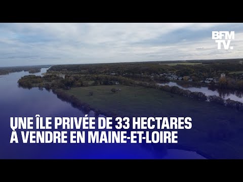 Maine-et-Loire: une île de 33 hectares à vendre sur la Loire