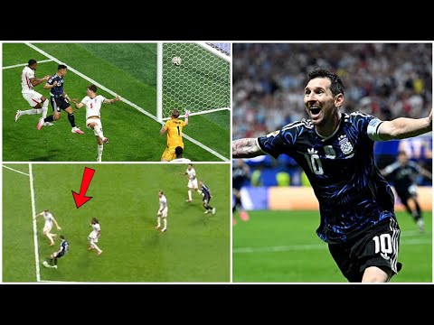 Messi magical assist vs England stuns fans! world cup 2026