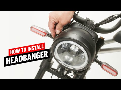 Juiced Bikes: Headbanger Headlight Speaker Installation