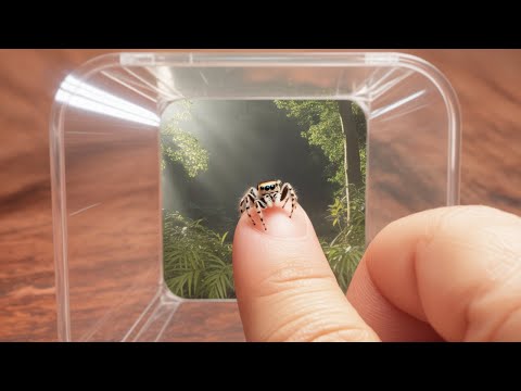 How I Setup Wild Jumping Spider Bottle Enclosures