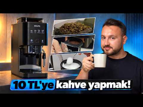 10 TL'ye kahve yapmak? - Krups Coffee Crush Experience inceleme!