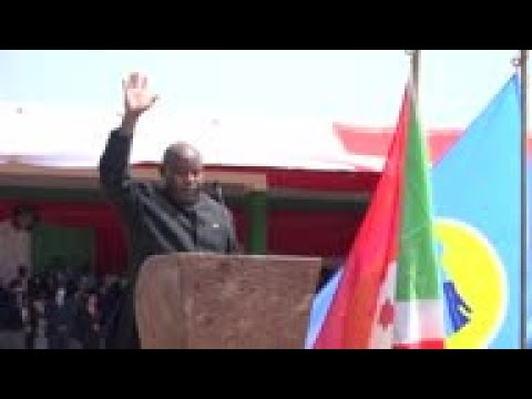 New Burundi president honours late predecessor