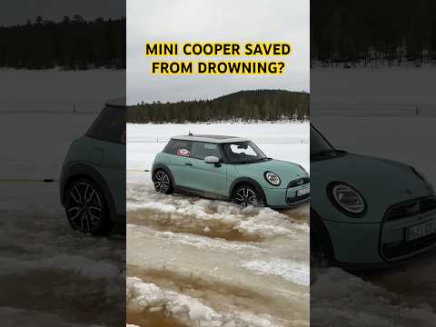 MINI Cooper Saved From Drowning