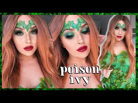 Poison Ivy Makeup Tutorial ? Shaaanxo HALLOWEEN