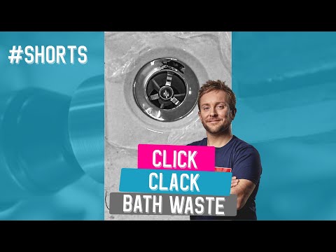 Bath click clack waste #Shorts