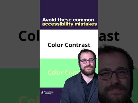 Avoid these common accessibility mistakes