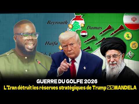GUERRE DU GOLFE 2026 : L'Iran détruit les réserves stratégiques de Trump 📉🥊MANDELA 