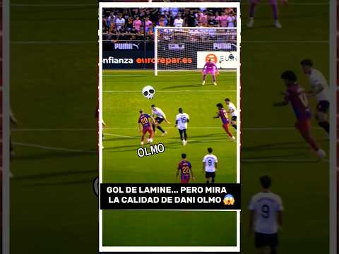 PERO <strong>MIRA</strong> A DANI OLMO 😱 #fcbarcelona #shorts #laliga