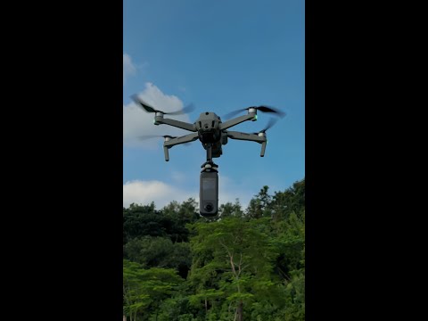 What happens when you strap an AKASO 360 to a drone?