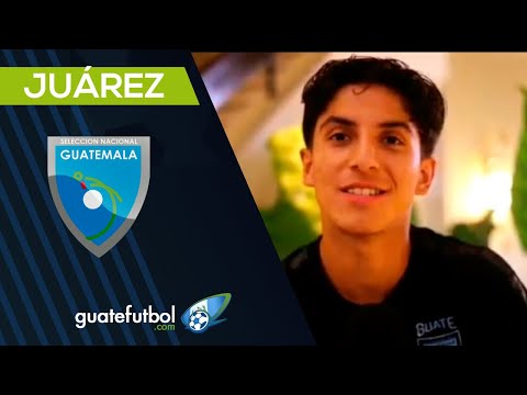 Allan Juárez está viviendo un sueño con la Selección Sub-20 de Guatemala