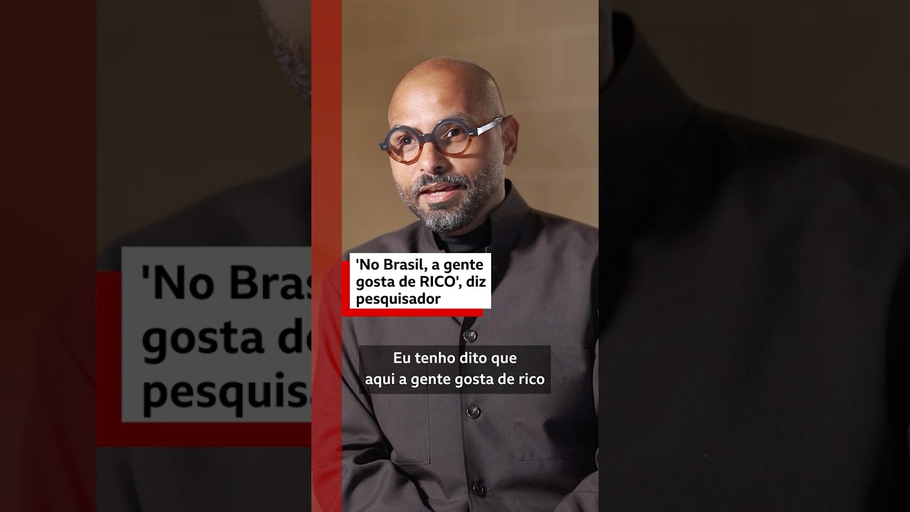 “Aqui [no Brasil] a gente gosta de rico”, diz pesquisador Michel Alcoforado 🇧🇷🗣️