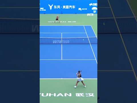 <strong>Closing</strong> in 🔥Guo Hanyu left it all on the court today against Cirstea.#dongfengvoyahwuhanopen