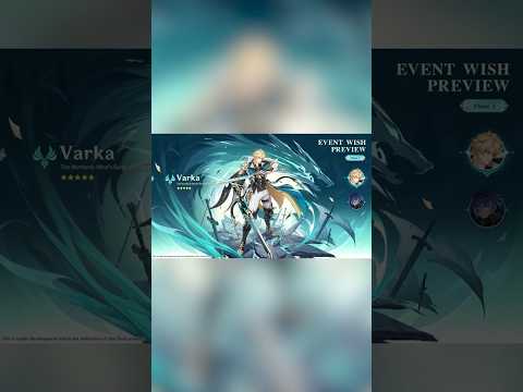 Version "Luna V" Event Wishes Announcement #GenshinLunaV #Varka #Flins #Skirk #Escoffier