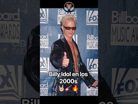 Así lucía el gran Billy Idol en la década de los <strong>2000s</strong> 🤘🏻🔥 #rock #billyidol #<strong>2000s</strong>