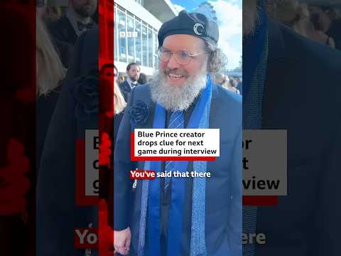 Tonda Ros, bir sonraki oyun için ipuçları vermeye başladı. #MaviPrens #TondaRos #BaftaOyunları #BBCHaber