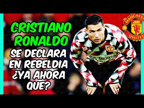 CRISTIANO RONALDO PIERDE LOS PAPELES! Se avecina una GRAN CRISIS en el UNITED!