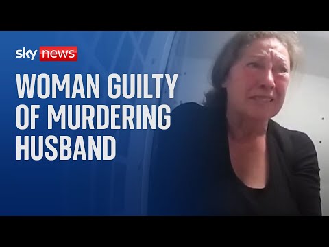 BREAKING: Horse trainer who stabbed husband in back after row found guilty of murder
