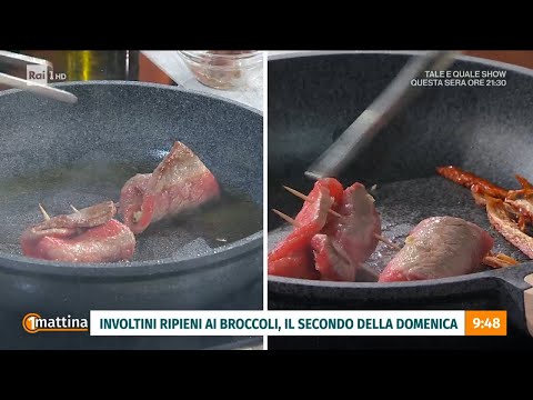 Il piatto della domenica: involtini ripieni ai brocccoli - Unomattina - 03/11/2023