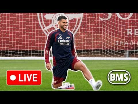 🔴 LIVE | Arsenal train ahead of Napoli Champions League clash
