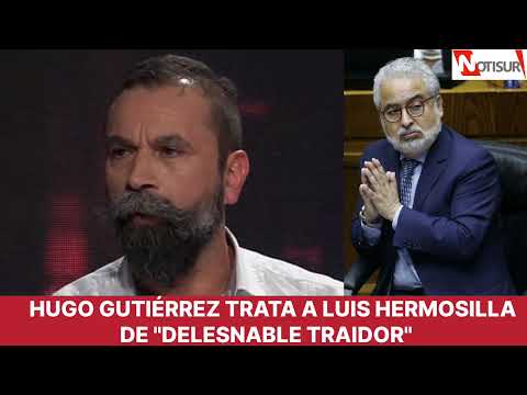Hugo Gutierrez califica a Luis Hermosilla como un delesnable traidor