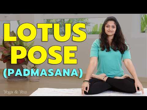 Padmasana for Beginners | Learn Lotus Pose Safely Without Knee Pain