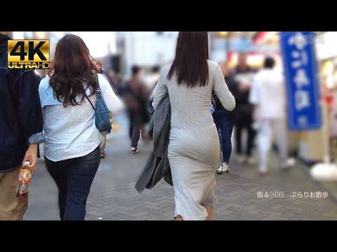 Shinsaibashi　（４K）　この賑やかさは日本一？　週末の大阪　Is this the liveliest place in Japan?