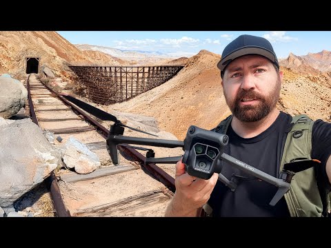 I Used My DRONE to Explore the Impossible Railroad