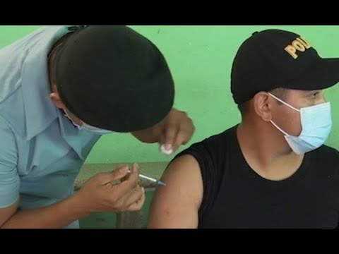 29 mil agentes de la PNC recibieron la vacuna contra el COVID-19