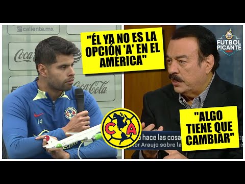 AMÉRICA. Huerta LE EXIGE a Nestor Araujo que RECUPERE su nivel en la Liga MX | Futbol Picante