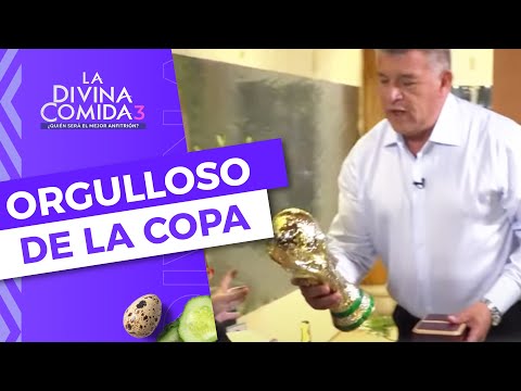 RELIQUIAS DE UN CAMPEÓN: Claudio Borghi mostró copa y medallas de mundial del 86 - La Divina Comida