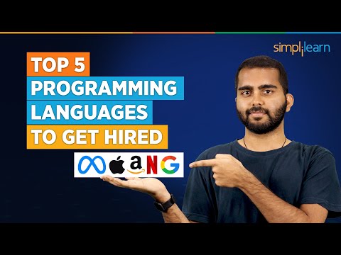 Top 5 Programming Languages To Get Hired In MAANG | Best Programming Languages For 2023 |Simplilearn