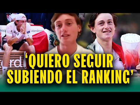 'Entre los mejores del mundo': Así reaccionó Ignacio Buse sobre su triunfo en Hamburgo