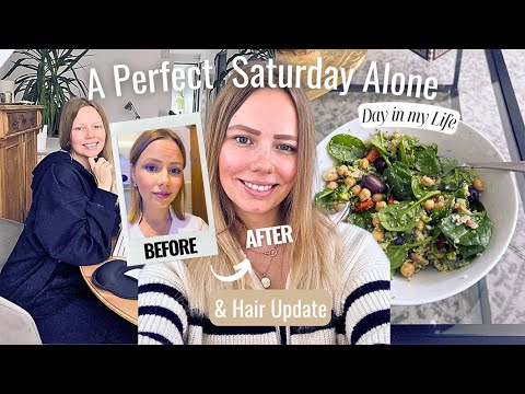 Spending a Perfect Saturday Day Alone | + HAIR UPDATE 👱‍♀️
