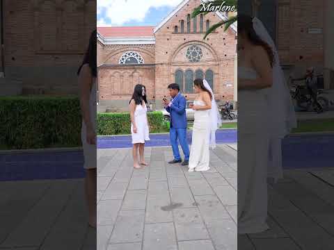 Ángel aparece en plena boda y salva la vida de la novia.