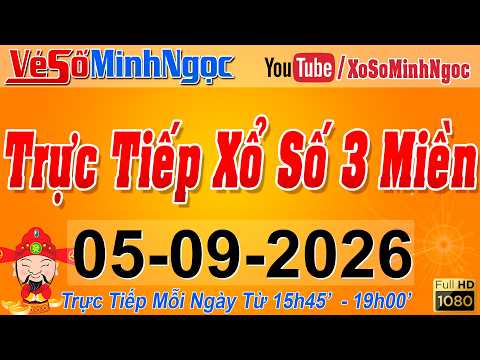 Xổ Số Minh Ngọc, Trực Tiếp Xổ Số Ngày 05/09/2026: KQXS Miền Nam <strong>XSMN</strong>, Miền Trung XSMT, Miền Bắc XSMB