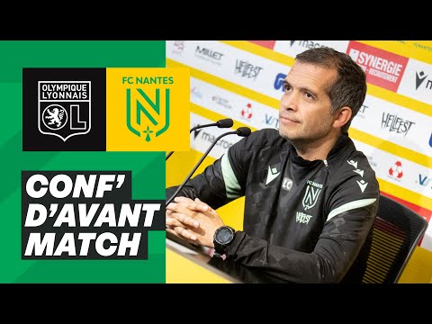 🎥🎙️ [J14] Luis Castro avant Olympique Lyonnais - FC Nantes