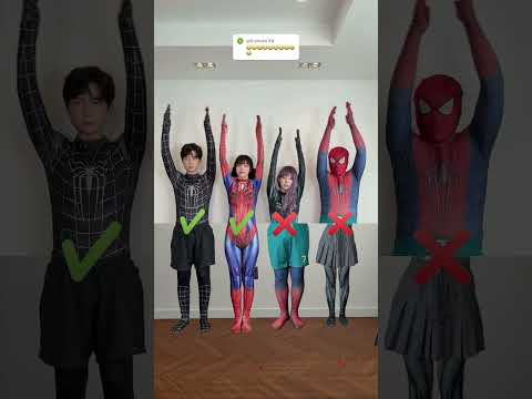 <strong>FIND</strong> THE EXACT LEG 🦵 🤣 #SPIDERMAN #SPIDERVERSE
