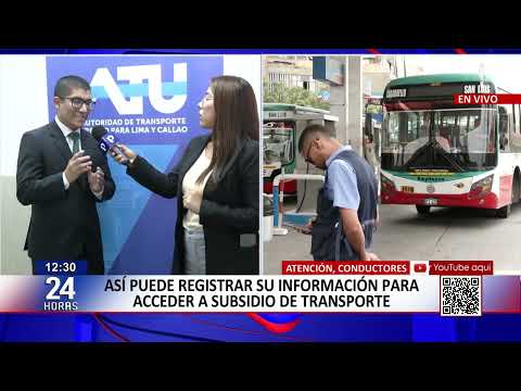 VIVO - Así puede registrar su información para recibir un subsidio de transporte