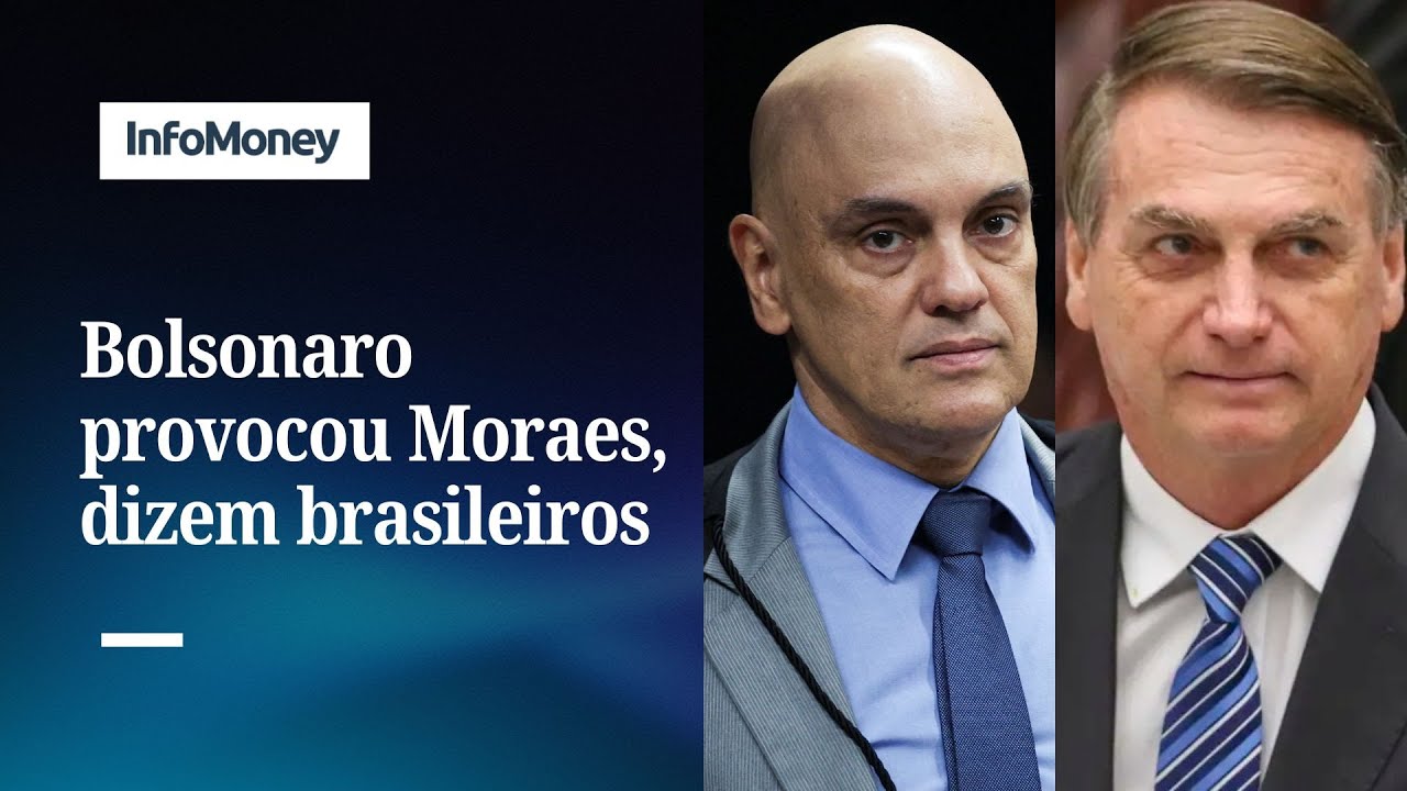 Pesquisa Maioria diz que Bolsonaro provocou Moraes e acha prisão justa | InfoMoney News