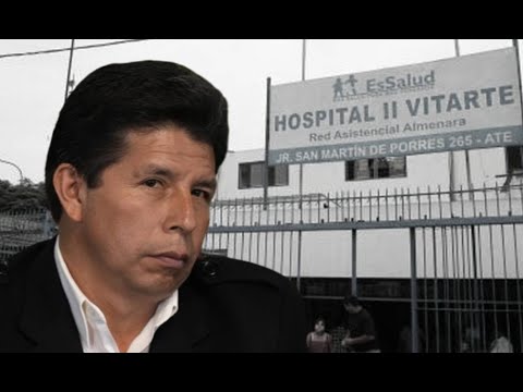 Pedro Castillo es dado de alta del hospital II de Vitarte y retornará al penal Barbadillo