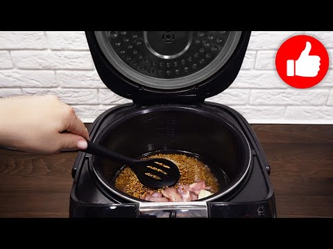 Обалденно Вкусно и Просто. Ужин за полчаса на семью! Рецепт риса с гречкой и курицей в мультиварке