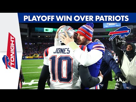 Buffalo Bills 47-17 Wild Card Win Over New England Patriots | Bills Tonight video clip
