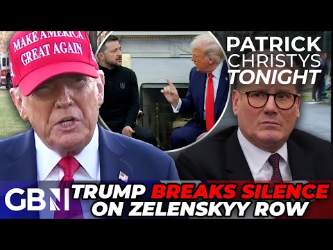 Trump BREAKS SILENCE after Zelenskyy row as Starmer WADES IN - Zelenskyy 'overplayed his hand'