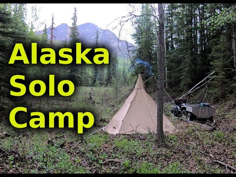 An Alaska Solo Wilderness Campout
