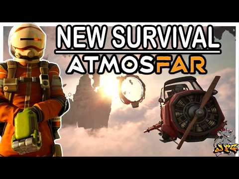 ATMOSFAR - New Space? Sky? Island Survival - Take To The Skies! First Day Surviving (Demo)