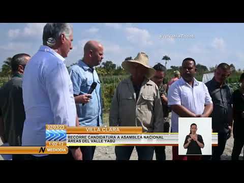 Cuba/Villa Clara: Recorre Candidatura a Asmablea Nacional áreas del Valle Yabú
