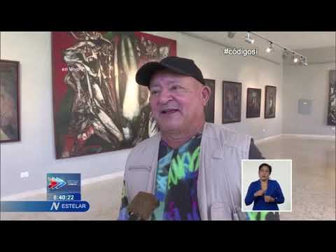 Cuba: Exhiben mayor muestra del artista Nelson Domínguez dedicada a Fidel