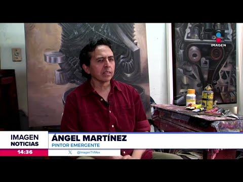 Ángel Martínez es un artista reconocido a nivel internacional | Noticias con Crystal Mendivil