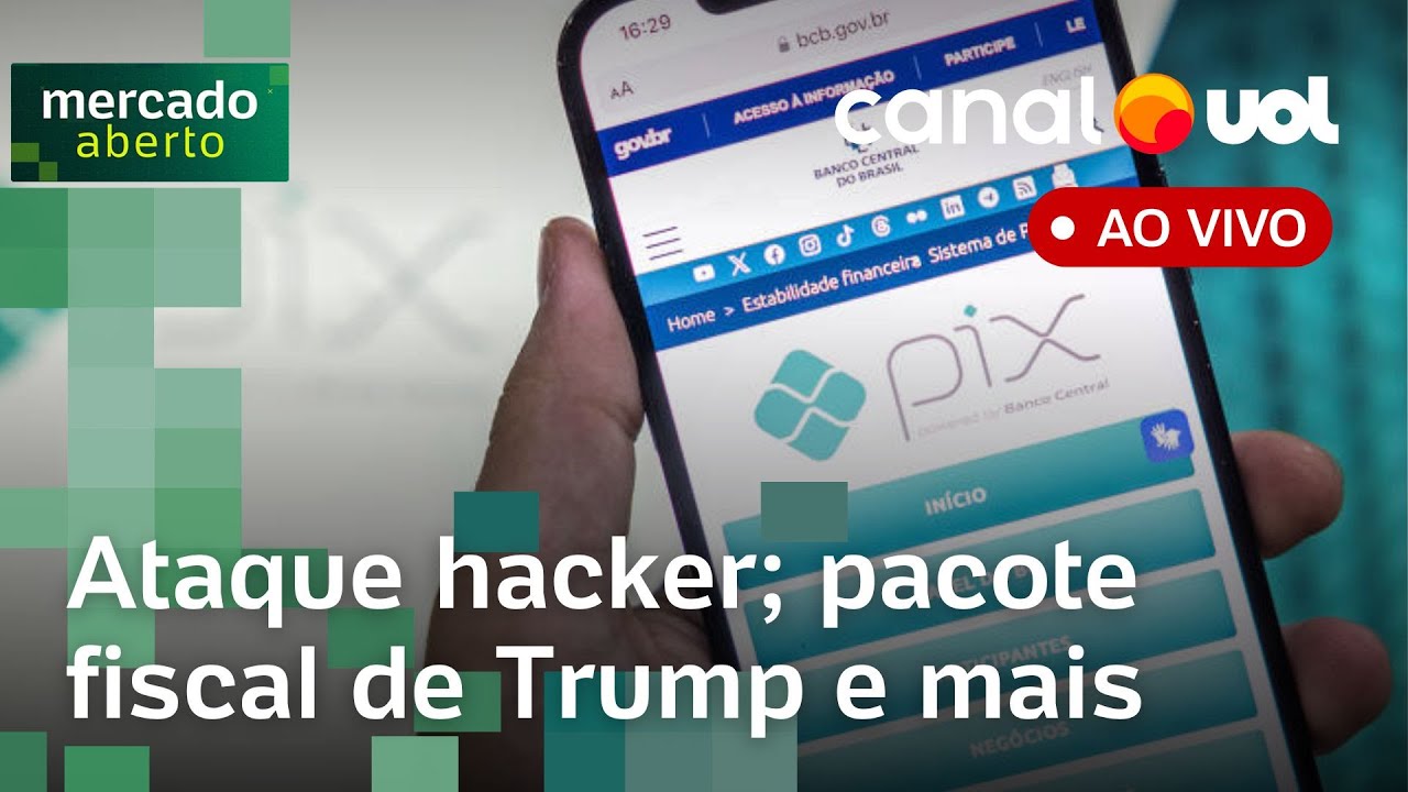 Suspeito de ataque hacker é preso; pacote fiscal de Trump; bolsas nos EUA; dólar hoje + ao vivo